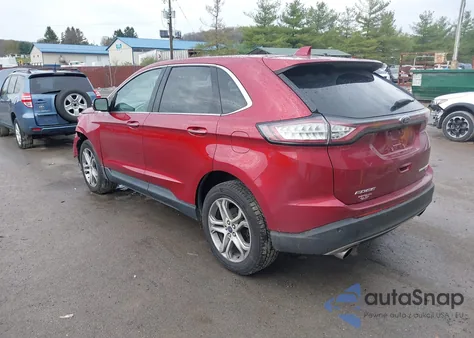 2016 Ford Edge Titanium из США, поврежденный, VIN 2FMPK4K92GBC57614